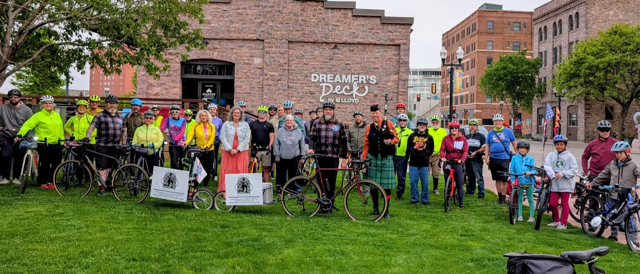 Annual Ride of Silence ride remebers those injured or killed while riding a bicycle on our streets and highways.